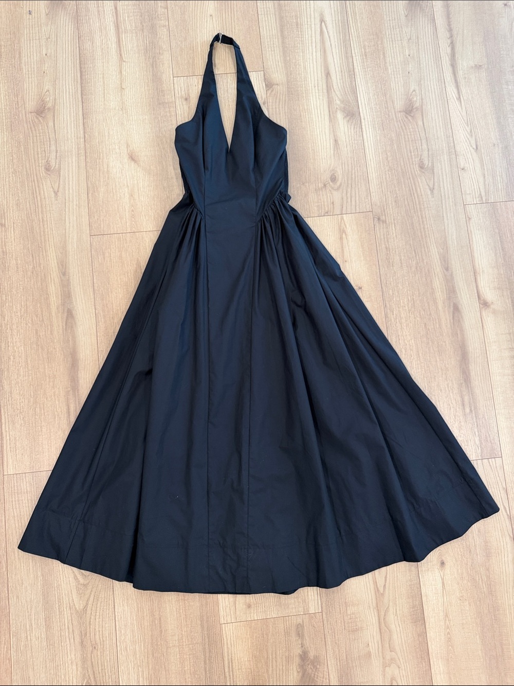 Dynamite Black Halter Maxi Dress